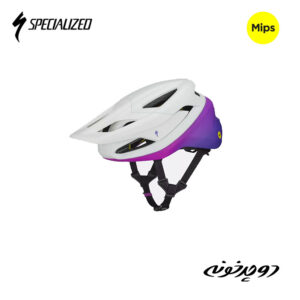 کلاه اسپشیالایزد Specialized Camber Helmet White Dune/Purple Orchid